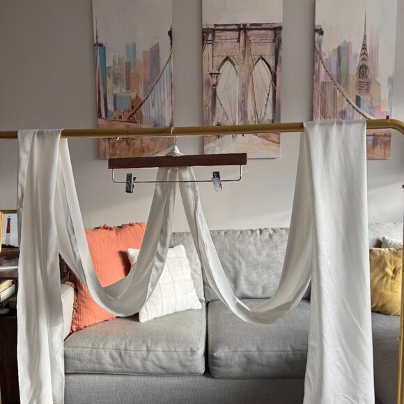 Katherine Tash Bridal Neck Scarf - Picture 2 of 6